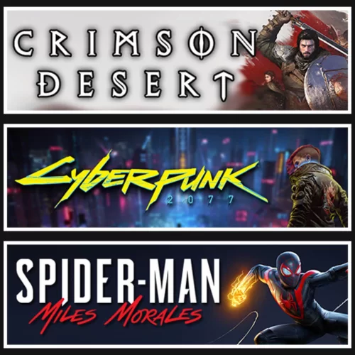  Crimson Desert +Cyberpunk +Miles